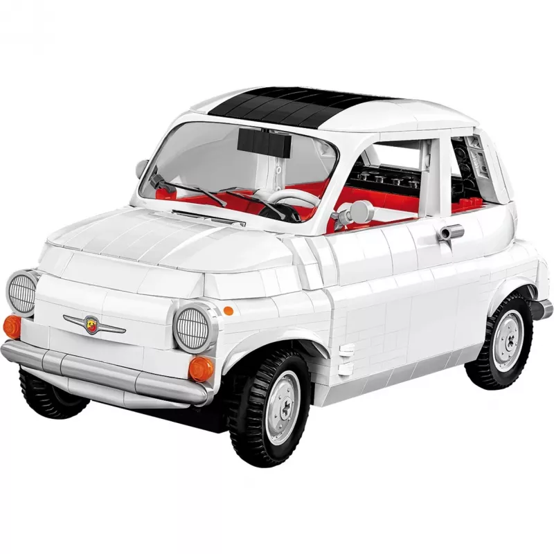 COBI Fiat 500 Abarth 1:12 Scale Remote Control Car (RTR) Red