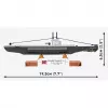 COBI HNoMS Uredd (P-41) U-class Submarine Scale Model Kit 1:300