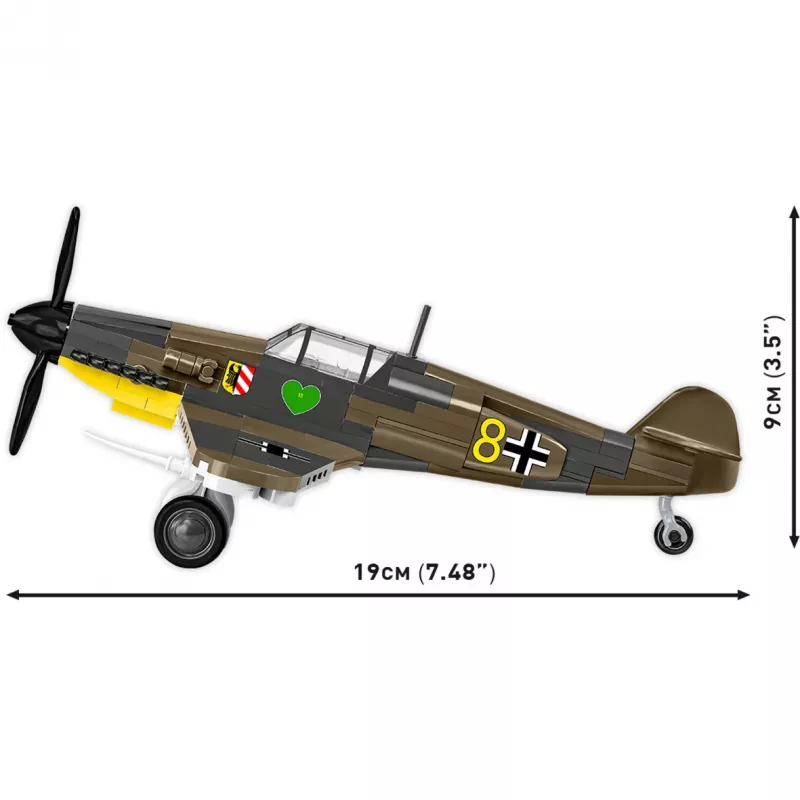 COBI Messerschmitt BF-109F plastikinis modelio rinkinys 1:48
