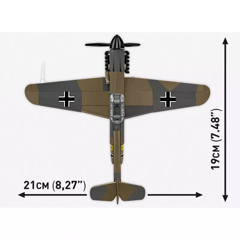 COBI Messerschmitt BF-109F plastikinis modelio rinkinys 1:48
