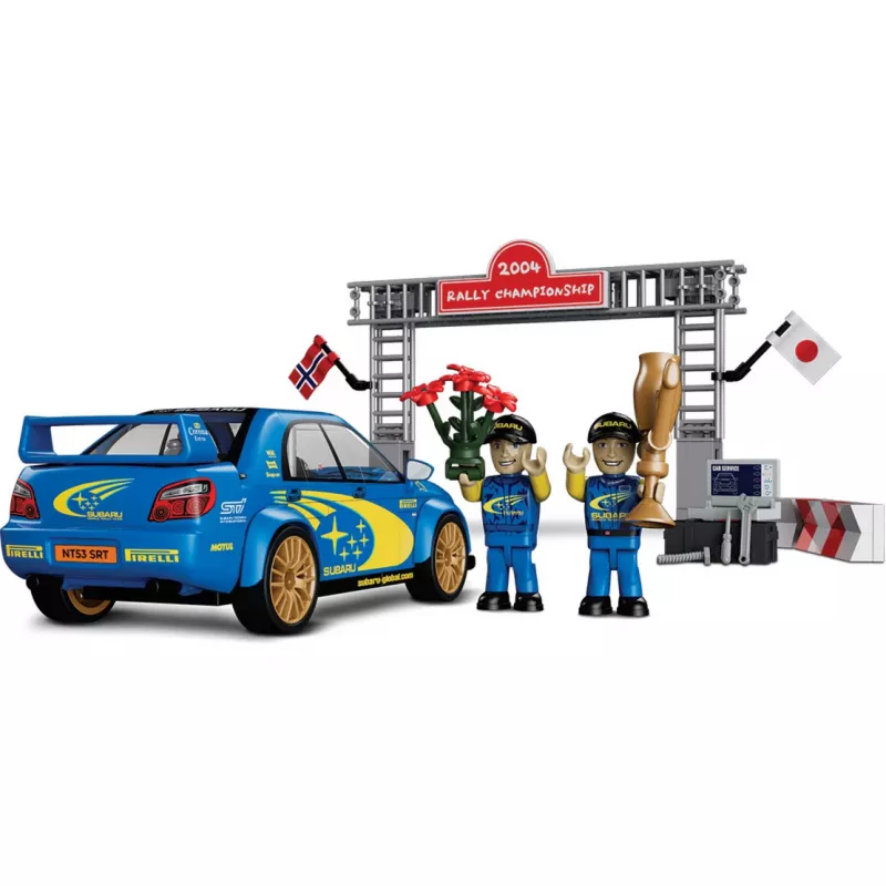 COBI Subaru Impreza WRC 2004 Statybiniai Blokeliai (1:35 Mastelis)