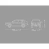 COBI Volkswagen Passat B1 (Žalia, mastelis 1:35) Konstrukcinis rinkinys