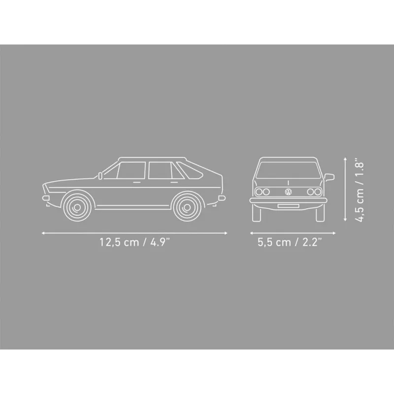 COBI Volkswagen Passat B1 (Žalia, mastelis 1:35) Konstrukcinis rinkinys