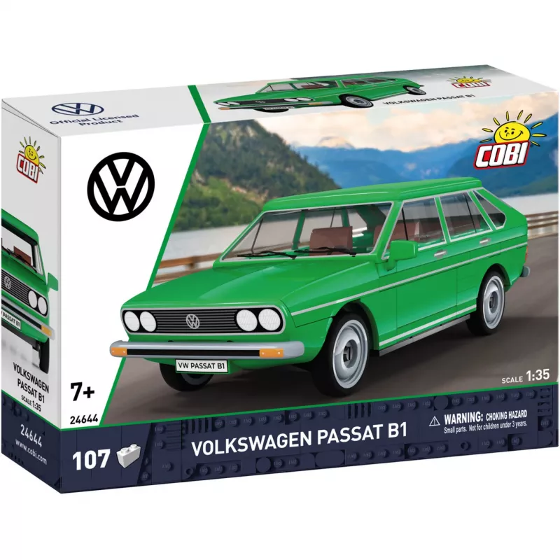 COBI Volkswagen Passat B1 (Žalia, mastelis 1:35) Konstrukcinis rinkinys