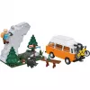COBI Volkswagen T3 Camper Van 1:25 liejimo modelis - raudonas