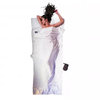 Cocoon ECT13 Light Travel Sleeping Bag Liner, Rectangular, 220 x 90 cm, 100% Cotton, Natural