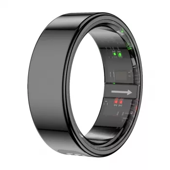 COLMI R12 išmanusis žiedas 20,8 mm 11 dydis (juodas)
