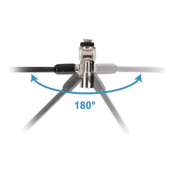 Conceptronic NBT nešiojamojo kompiuterio kombinacinis spynos Nano Security Slot 1,8 m