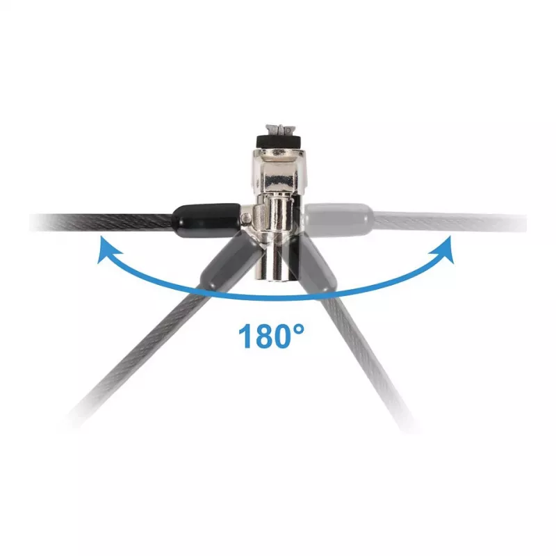 Conceptronic NBT nešiojamojo kompiuterio kombinacinis spynos Nano Security Slot 1,8 m