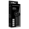 CONCEPTRONIC Turbo nešiojamas ventiliatorius juodas USB-C į USB-A aliuminio 5V 3 greičių įkraunamas 2000mAh