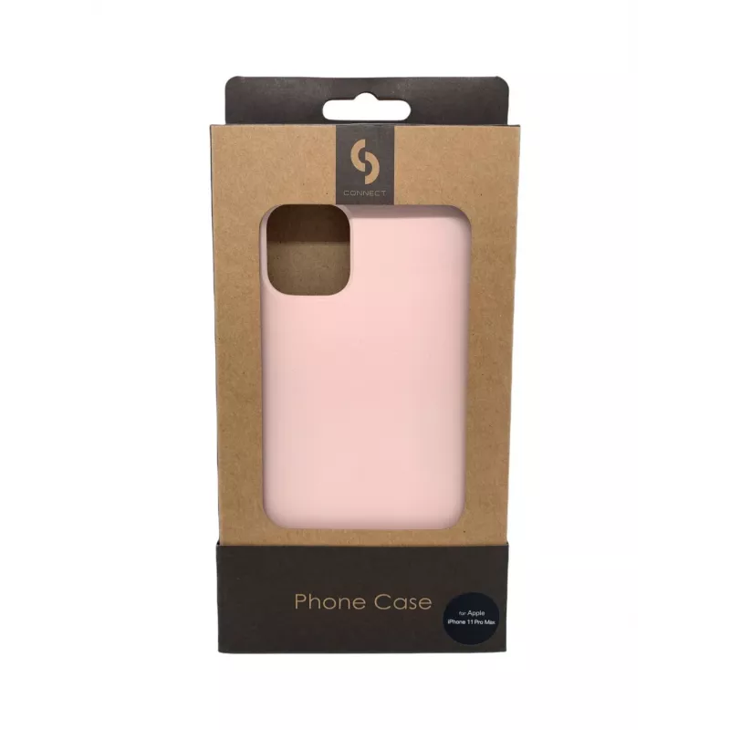 Connect Apple iPhone 11 Pro Max Soft Case su Apatine Apsauga Pink Sand