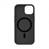 Connect Apple iPhone 15 hibridinis dėklas su magnetiniu PC+TPU, juodas
