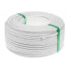 CONOTECH NS100 Trishield koaksialinis kabelis 1 m baltas 75 omų trigubai ekranuotas