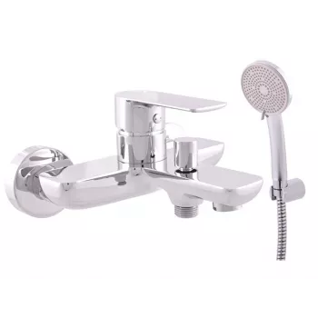 CONTIPRO BATH LEVER MIXER DVT454.5/1 Metalia 57 Polished Chrome