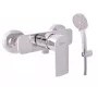 CONTIPRO dušo svirties maišytuvas DVT481.5/1 chromuotas, sieninis, vienos svirties, žalvarinis, su keramine kasetė, G 1/2 inch išvadas, 150 mm atstumas tarp įvadų