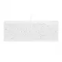 Contour ACTIVE KEY Hygiene Compact Ultraflat Laidinė USB klaviatūra Juoda (AK-C7012F-UVS-W/FR)