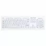 CONTOUR DESIGN Active Key AK-C8100 pilno dydžio belaidė klaviatūra (RF 2.4 GHz, membraninė, balta, QWERTZ)