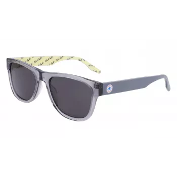 Converse CV500SALLS020 Unisex akiniai nuo saulės – juodas rėmelis, pilki lęšiai, 57 mm