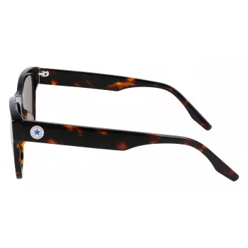 CONVERSE Women's C501SALTAR239 Rectangular Sunglasses - Smoke Lens - Black Acetate Frame - 56/18/140 mm