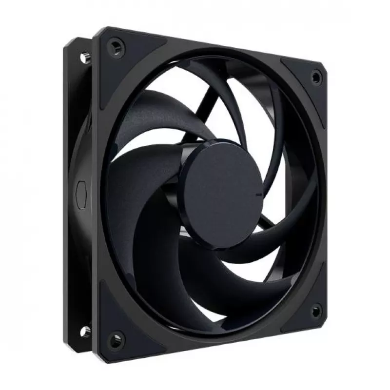 COOLER MASTER MasterFan A120 120mm Adresuojamas RGB PWM 3 vnt. korpuso ventiliatorius (White)