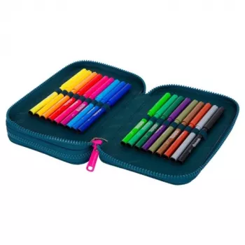 CoolPack Jumper 2 Sunny Day dviejų aukštų mokyklinis penalas su įranga