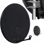 CORAB 80 cm Dark Antenna Dish (ASC-800M-C) - Offset Parabolic Satellite Dish