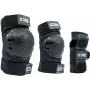 Core Junior Triple Pads Set Black-White XXS