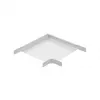 CORNER RS90-60-300 M Kampinis elementas Pipelife RS90 kanalų sistemai, 90° kampas, 300 mm petys, pilkas PVC