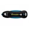 CORSAIR Flash Voyager 256GB USB-A 3.2 Gen 1 Flash Drive (Juoda/Mėlyna)