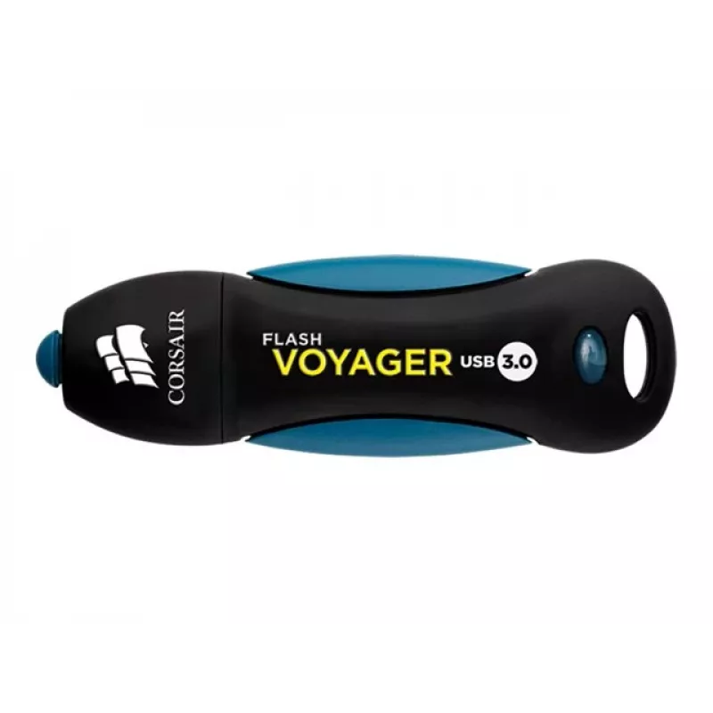 CORSAIR Flash Voyager 256GB USB-A 3.2 Gen 1 Flash Drive (Juoda/Mėlyna)