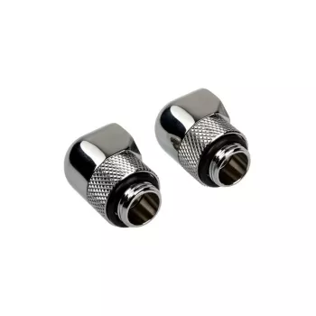 Corsair Hydro X Series 90° sukamoji jungtis G1/4 colio chromuota (2 vnt.) - CX-9055008-WW