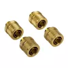 Corsair Hydro X Series XF suspaudimo G1/4 13/10 jungtys keturių pakuotė - auksinė