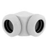 CORSAIR Hydro X Series XF Kietvamzdė adapteris 90 laipsnių 12mm OD į 12mm OD kietvamzdis - pakuotėje 2, balta