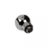 Corsair Hydro X Series XF Rotary Y-Splitter G1/4 colio vyriškas į 2x G1/4 colio moteriškas - chromuotas sidabras