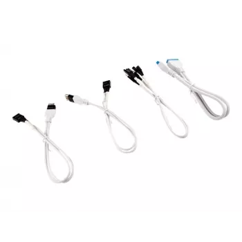 Corsair Premium aptrauktas priekinio skydelio prailginimo rinkinys - 30cm (juodas)
