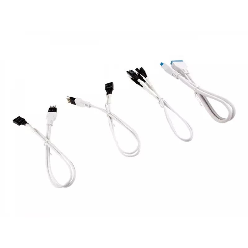 Corsair Premium aptrauktas priekinio skydelio prailginimo rinkinys - 30cm (juodas)