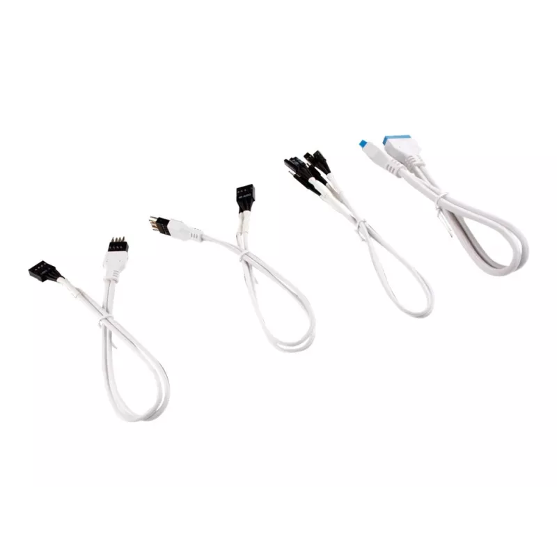 Corsair Premium aptrauktas priekinio skydelio prailginimo rinkinys - 30cm (juodas)
