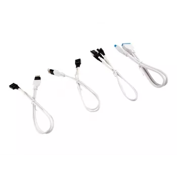 Corsair Premium aptrauktas priekinio skydelio prailginimo rinkinys - 30cm (juodas)