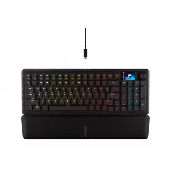 CORSAIR VANGUARD 96 mechaninė žaidimų klaviatūra su CORSAIR MLX Plasma jungikliais
