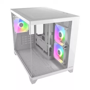 COUGAR FV150 ARGB Mini Tower Case, White