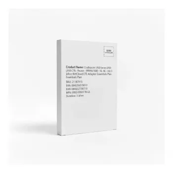 Cradlepoint L950 Series L950-C7B maršrutizatorius – WWAN 1GbE – 3G, 4G – su 3 metų NetCloud Branch LTE Adapter Essentials Plan