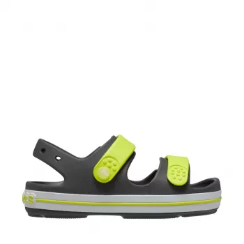 Crocs Crocband Cruiser vaikiškos basutės Graphite Yellow dydis 30-31