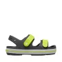 Crocs Crocband Cruiser vaikiškos basutės Graphite Yellow dydis 30-31