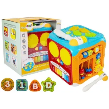 CUBE CONTROLS Edu Cube Baby Sorter su garsu ir šviesa