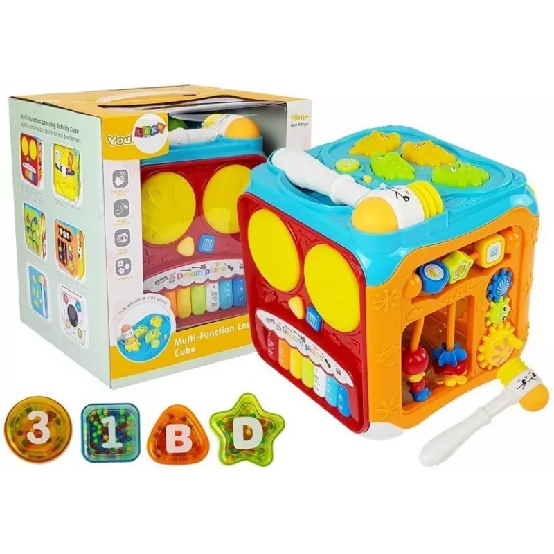CUBE CONTROLS Edu Cube Baby Sorter su garsu ir šviesa
