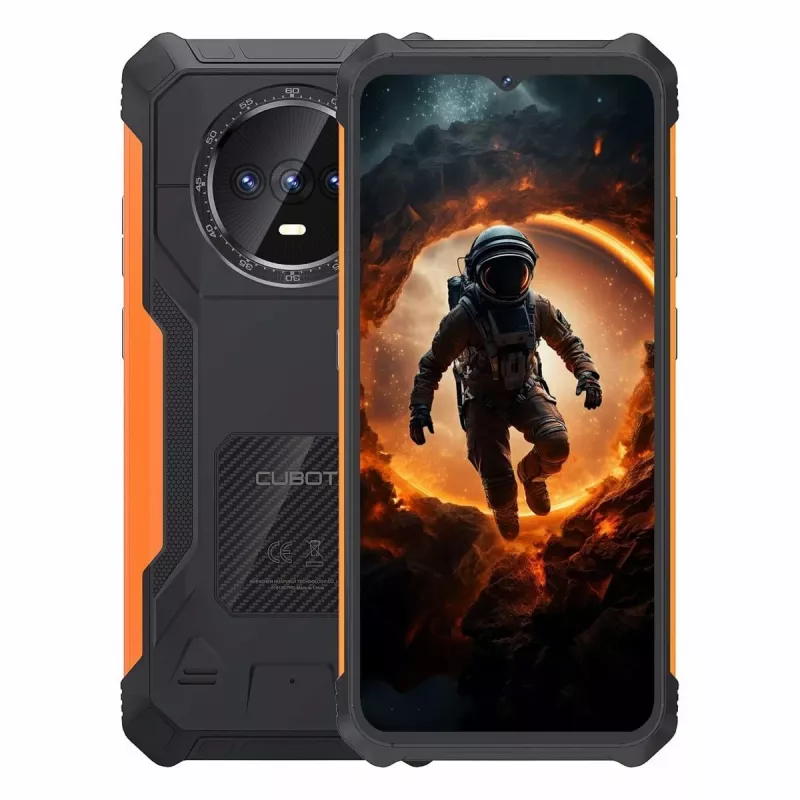 CUBOT KINGKONG ES 6+128GB Juoda+Oranžinė OEM