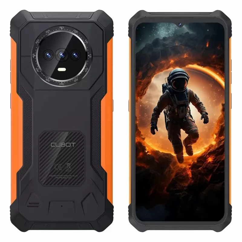 CUBOT KINGKONG ES 6+128GB Juoda+Oranžinė OEM