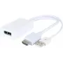 CUC Exertis Connect 127389 aktyvus DisplayPort į HDMI vaizdo signalo keitiklis 4K UHD 60Hz juodas