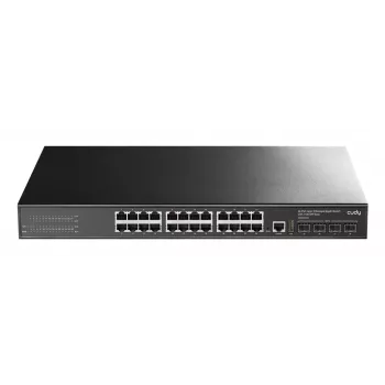 CUDY GS5024S4 Valdomas Gigabitinis jungiklis, 24 prievadai 10/100/1000 Mbps, 4x 10G SFP+, L2+