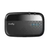 Cudy MF4 4G LTE mobiliojo interneto Wi-Fi maršrutizatorius, 300 Mbps vienos juostos 2,4 GHz, iki 10 įrenginių, 2000 mAh baterija, juoda
